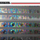 Genuine Security Hologram Sticker Label Lens Effect
