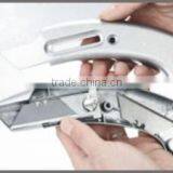 2pcs Trapezoid Blade Zinc Alloy Retractable Utility Cutter thumbnail-6
