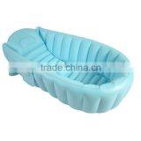 Cream Color Inflatable Pvc Baby Bath Tub,fold-able Baby Bath Tub thumbnail-2
