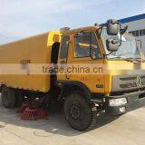 New Design Yellow Color Cheap Price Customized Dongfeng153 6m3 6cbm Sweeper Truck for Sale thumbnail-2