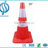 720mm PVC Orange and Red Road Safety Cone