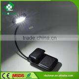 Promotional ABS Rechargeable Clamp Led Bedside Reading Lamp thumbnail-5