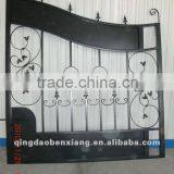 BX Decorative Wrought Iron Metal Door