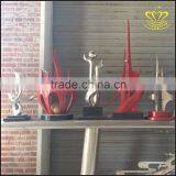 European Large Scale Landscape Outdoor Stainless Steel Sculpture thumbnail-3