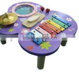 New Wooden Eight Harps Instrument Combination Musical Toy for Kids thumbnail-1