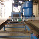 Steel Plate Continious Shot Blasting And Painting Machine