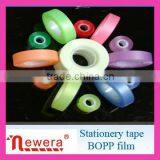 Colorful Common Bopp Acrylic Packing Adhesive Stationery Tape for Gift Package