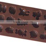 Cartoon 3D Animal Elephant Silicone Mold Cake Decorating Mold For Chocolate Soap Candy Arts & Crafts thumbnail-5