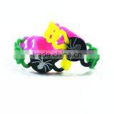 Promotional Silicone Wristbands/button Silicone Wristbands/custom Made Bracelets