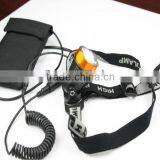 TrustFire 500 Lumes 3868-H6 XM-L T6 Cree Professional Rechargeable Led Customer Logo Headlamp for Norway