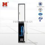 K/D Knocked Down Steel Locker/double Tier Steel Wardrobe With Hanger thumbnail-3