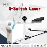2015 hot sale Medical use Q switched nd yag laser / tattoo machine