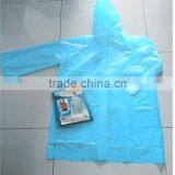 Adult LDPE Raincoat hot sale poncho factory price