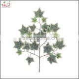 Yiwu Factory Wholesale Indoor Decoration Plastic Artificial Green Thatch Leaves thumbnail-2