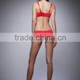 ORA2043+OFA2043 Popular Lace Odm Oem Women Ladies no Padding Underwear Push up Natural Lace Sexy Bra & Panties Sexy Bra Set thumbnail-2