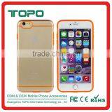 Clear Ultra Thin Anti-scratch Multicolor Soft TPU PC Indent Line Graceful Shape Phone Case for IPhone 6 6s Plus thumbnail-3