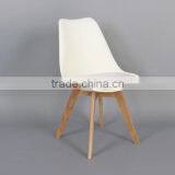 Plastic Emes Chair for Dining Table White Color With pu Foam