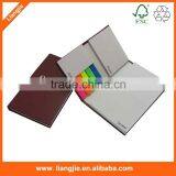 Custom Logo Printing Hard Cover Combination Sticky Note Pad