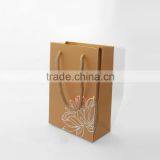 HIGH GLOSS Gold Thick Gift Cardboard Bag Custom Logo Print thumbnail-4