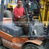 lower price with good condition used 3t Heli forklift