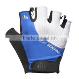 2015 half finger sublimation custom made cycling gloves knit