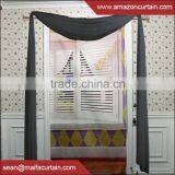 Sheer Manufacturers in China Wholesale Cotton Organza Used Wedding Sheer Panels thumbnail-2