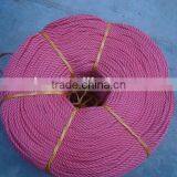 3.6mm Colorful Twisted (polyethylene) pe and pp Rope Twine With Low Price thumbnail-2