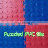 2016 Hot Sales PVC Coin Top Interlocking Garage Tiles thumbnail-1