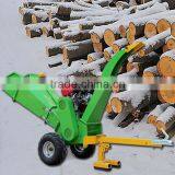 High Efficient 15HP Gasoline Mini Wood Chipper Machine thumbnail-2