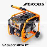 Chongqing China Aerobs BSGE3500 Transfomers OEM Manufacturer 3kva Low RPM Wind Gasoline Generator for Sale thumbnail-2