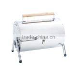 Portable Barrel Shape Charcoal BBQ Grills thumbnail-5