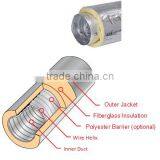 Indoor Garden Room Grower 4" 6" 8" 10" 12" 25 Feet Multi Layers Fiberglass Fully Insulated Acoustic Air Vent Ducting / Hose Pipe thumbnail-3