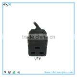 C20 to C19 Power Cord - Black Server Cable thumbnail-4