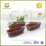 Red Decorating Hydroponic Flowering Pot