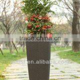 Cheap Synthetic Rattan Flower Pot thumbnail-1