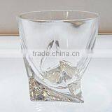 500ml Antique Twist Napoleon Brandy Czech Republic Crystal Auto Machine Wine Glass Decanter With Stopper thumbnail-4