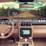 Hot-selling New Colorful Big 5.5 Display Screen Car HUD Head Up Display OBD2 Feul Comsuption/Speed/Tire Pressure Alarm Car HUD thumbnail-6