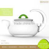 Mouth Blown Personalized Heat Resistant Durable Glass Pot For Coffee thumbnail-5