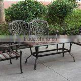 Garden Backyard Furniture Cast Aluminum Table And Chair thumbnail-2