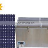 100L Double Cabinet DC Compressor Chest Freezer With Solar Power System