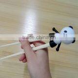 Colorful Melamine Chopsticks With Panda Silicone Helper for Kids thumbnail-3