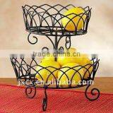 H2221 Wire 2-Tier Fruit Basket thumbnail-1