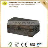Vintage Treasure Chest Wood Packaging Box Wholesale thumbnail-1