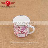Beautiful Decal Popular Cheap Enamel Mugs Print Wholesale thumbnail-2