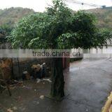 Outdoor Artificial Ficus Tree Fake Banyan Green Leaves Tree for Decoration thumbnail-4