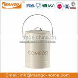 Colorful Powder Coating Metal Kitchen Compost Bin thumbnail-1