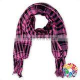 Chinese Manufacturer Vintage Custom Scarf Plaid Blanket Lady Scarf thumbnail-1