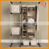 2014 New Bedroom Portable Folding Fabric Wardrobe thumbnail-1