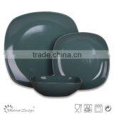 20pcs White/black Dinner Sets thumbnail-2