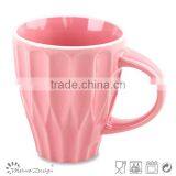 Colour Band Decal Porcelain Mug With Spoon Porcelain Mug Top Sale thumbnail-3